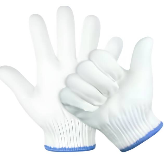 COTTON GLOVES GAUGE 10 WHITE (12 PAIRS/PACK)