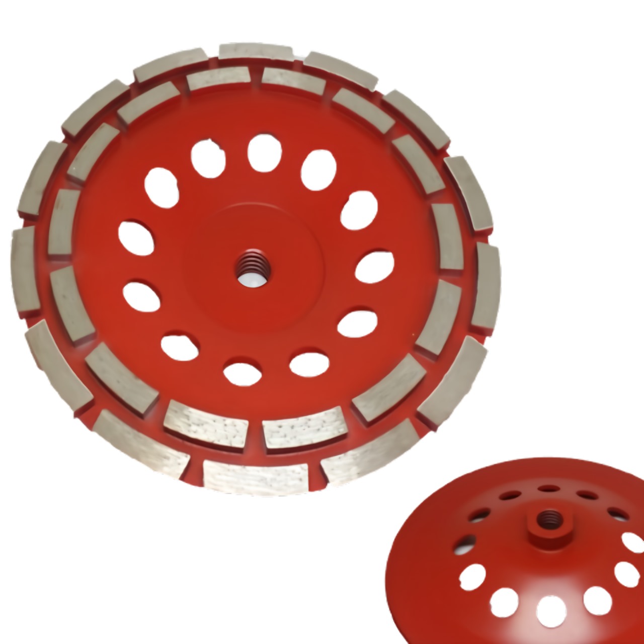 DOUBLE CUP GRINDING WHEEL 4"x5/8"-11 THREADED