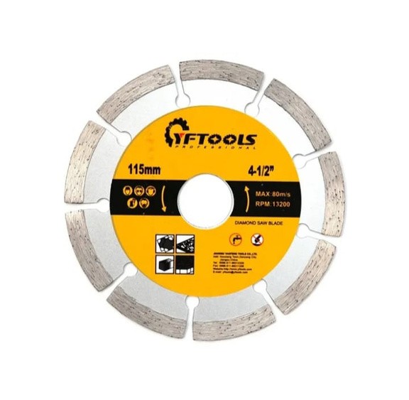 DIAMOND BLADE FOR CONCRETE 4"x.080x7/8-5/8, SEGMENTED